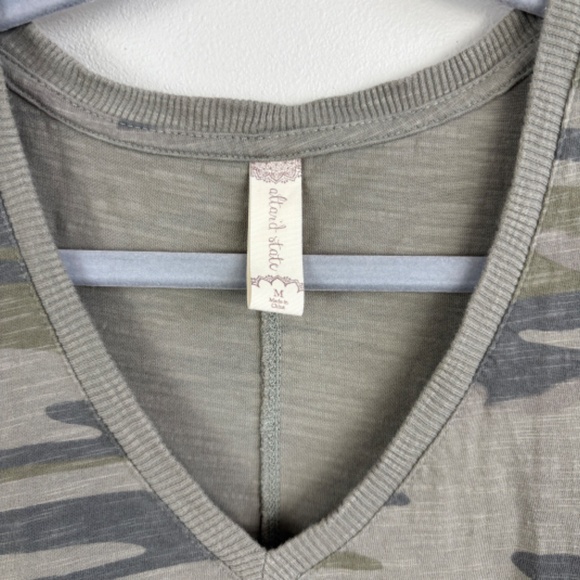 Altar'd State Camo Sleeveless Midi Dress - Size Medium - Picture 7 of 10